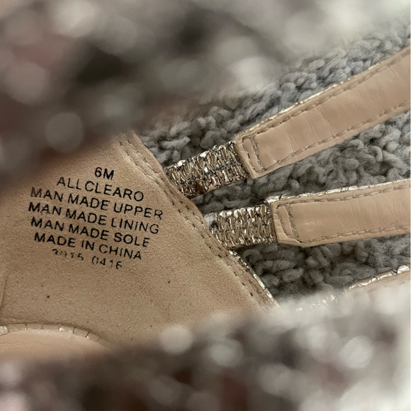 Nine West All Clearo Metallic Gladiator Sandal - Picture 8 of 8